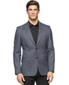 Calvin Klein Cash Touch Twill Pea Slim-fit Blazer