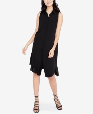 Rachel Rachel Roy Flounce-hem Shirtdress, Created For Macy's