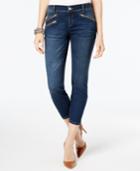 Inc International Concepts Moto Ankle Jeans, Created For Macy's