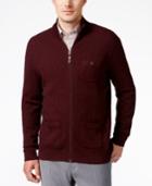 Tasso Elba Men's Ribbed Mock Turtleneck Ribbed Sweater, Only At Macy's