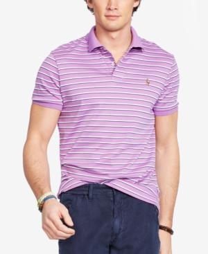 Polo Ralph Lauren Men's Striped Pima Soft-touch Polo Shirt