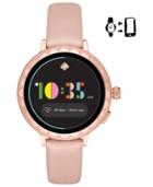 Kate Spade New York Women's Scallop Blush Leather Touchscreen Smart Watch 41mm