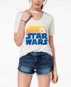 Mighty Fine Juniors' Star Wars Choker Graphic-print T-shirt