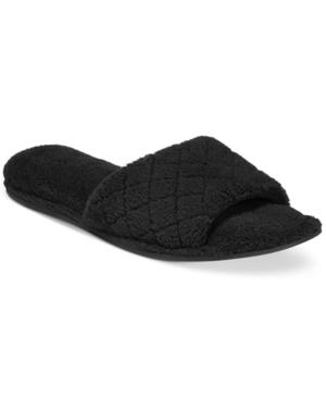 Charter Club Open-toe Memory Foam Scuff Slippers, Only At Macy's