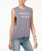 Project Social T American Charm Graphic Cotton Muscle Tank