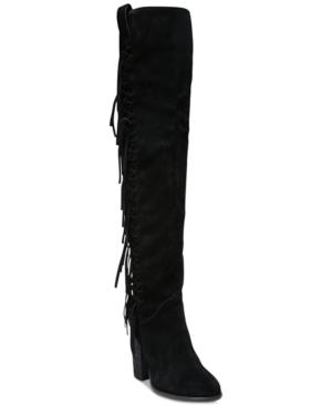 Carlos By Carlos Santana Garrett Fringe Knee-high Boots Women's Shoes