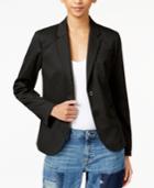 Tommy Hilfiger Pick-stitched Double-button Blazer, Only At Macy's