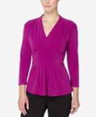 Catherine Catherine Malandrino Rea V-neck Peplum Top