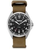 Timberland Men's Raynham Brown Leather Strap Watch 44x48mm Tblgs14829js02as