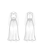 Fame And Partners 2-pc. Dress With Straight Skirt