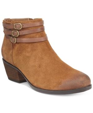 Clarks Artisan Women's Gelata Sienna Suede Booties Women's Shoes