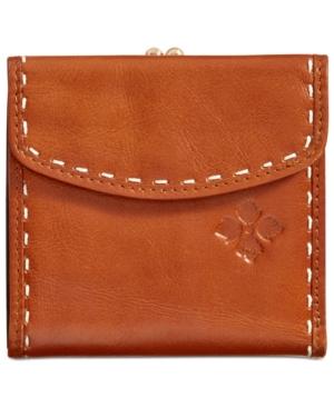 Patricia Nash Heavy Stitch Rieti Bifold Frame Wallet