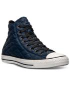 Converse Unisex Chuck Taylor Hi Quilted Casual Sneakers From Finish Line