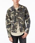 Jaywalker Men's Camo-print Trucker Jacket, Only At Macy's