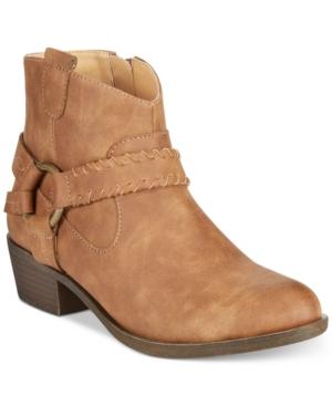 Xoxo Jillian Western Ankle Booties Women's Shoes