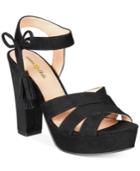 Seven Dials Naomi Platform Block-heel Sandals Women's Shoes