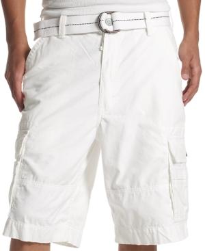 Levi's White Squad Cargo Shorts