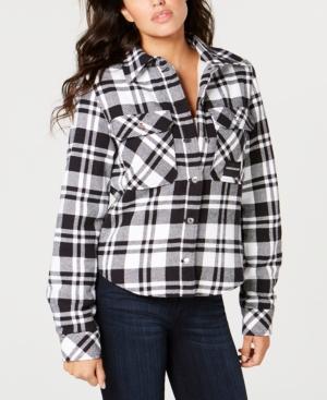 Calvin Klein Jeans Plaid Shirt Jacket