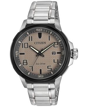 Citizen Men's Eco-drive Stainless Steel Bracelet Watch 43mm Aw1461-58h