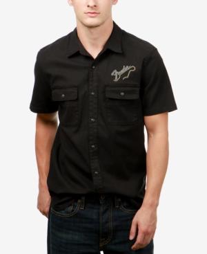 Lucky Brand Men's Fender Embroidered Shirt