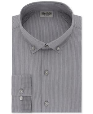 Kenneth Cole Reaction Men's Technicole Slim-fit Stretch Broadcloth Dress Shirt