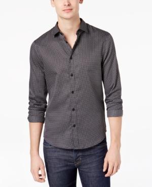 Armani Exchange Men's Dot-print Shirt