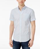 Ben Sherman Men's Basket-weave Classic-fit Button-down Shirt