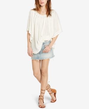 Denim & Supply Ralph Lauren Off-the-shoulder Gauze Blouse