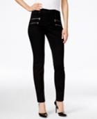 Style & Co. Zipper-pocket Skinny Jeans, Only At Macy's