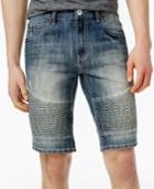 Inc International Concepts Men's Medium Wash Moto Jean Shorts, Only At Macy's