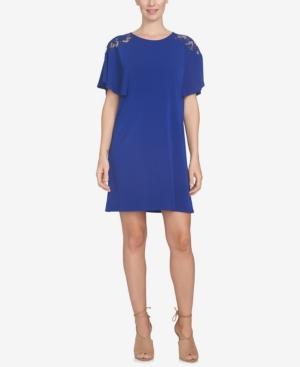 Cece Lace-trim Shift Dress