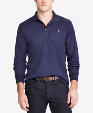 Polo Ralph Lauren Men's Classic-fit Long Sleeve Soft-touch Polo