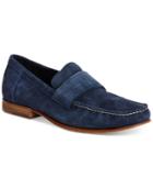 Calvin Klein Baron Suede Loafers Men's Shoes