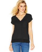 Sanctuary Short-sleeve Layered-look Top