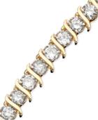 Diamond Bracelet (5-1/3 Ct. T.w.) In 10k Yellow Gold