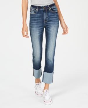 American Rag Juniors' High-rise Slim Straight-leg Jeans, Created For Macy's