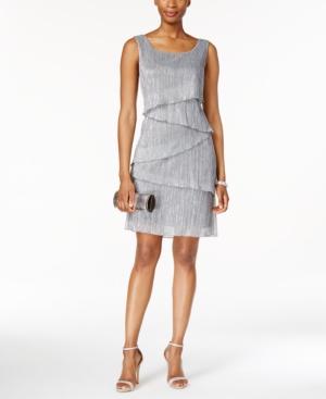 Connected Petite Tiered Sheath Dress