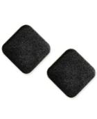 I.n.c. Gold-tone Velvet Square Button Stud Earrings, Created For Macy's