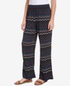 Ny Collection Printed Pull-on Pants