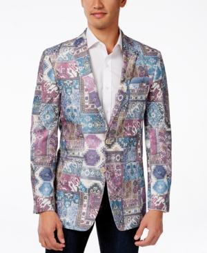 Tallia Men's Viggio Slim-fit Abstract-print Sport Coat