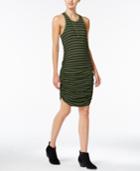 Chelsea Sky Striped Ruched Dress, Only At Macy's