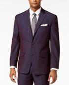 Sean John Men's Classic-fit Plum Sport Coat