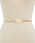 I.n.c. Oval Chain Stretch Belt, Created For Macy's