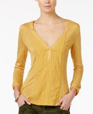 Sanctuary Songbird Embroidered V-neck Top