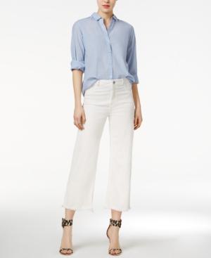 Dl 1961 Hepburn Cropped Wide-leg Jeans