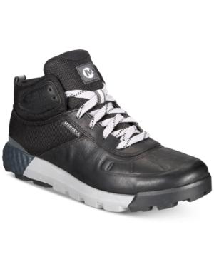 Merrell Men's Lightweight Leather Mid Casual Boots Men's Shoes