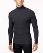 Inc International Concepts Men's Ribbed Turtleneck Sweater, Created For Macy's