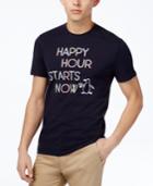 Original Penguin Men's Slim-fit Graphic Print Cotton T-shirt