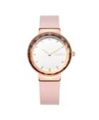 Rumbatime Santa Monica Leather Women's Watch Blush
