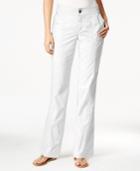 Style & Co. Stretch Twill Boyfriend Pants, Only At Macy's